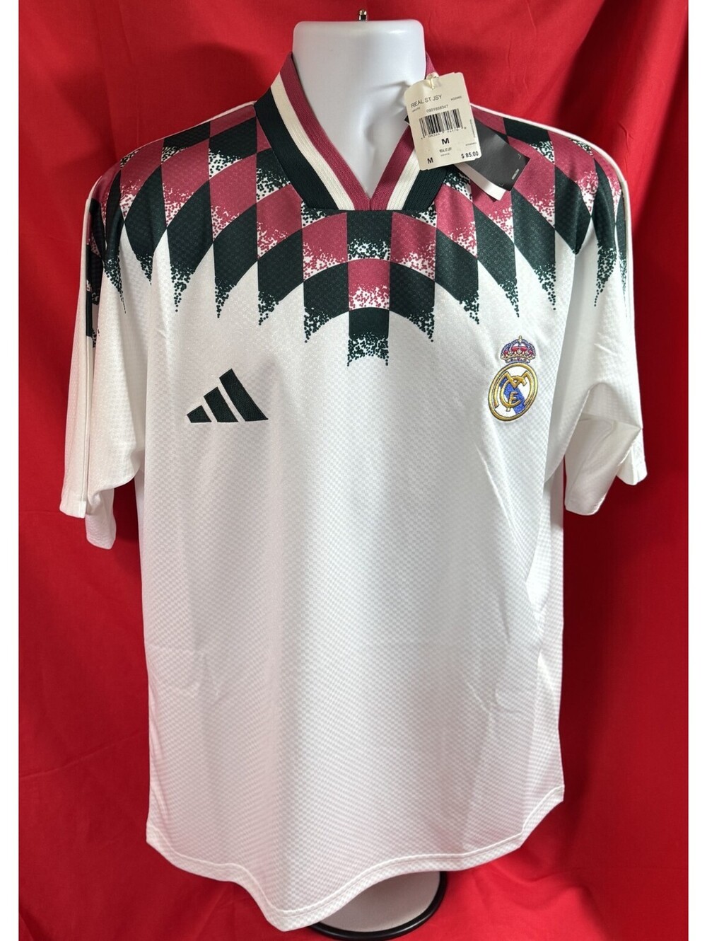 adidas Real Madrid Stadium Lifestyle Jersey 2026/27 Mens Size M NWT NEW